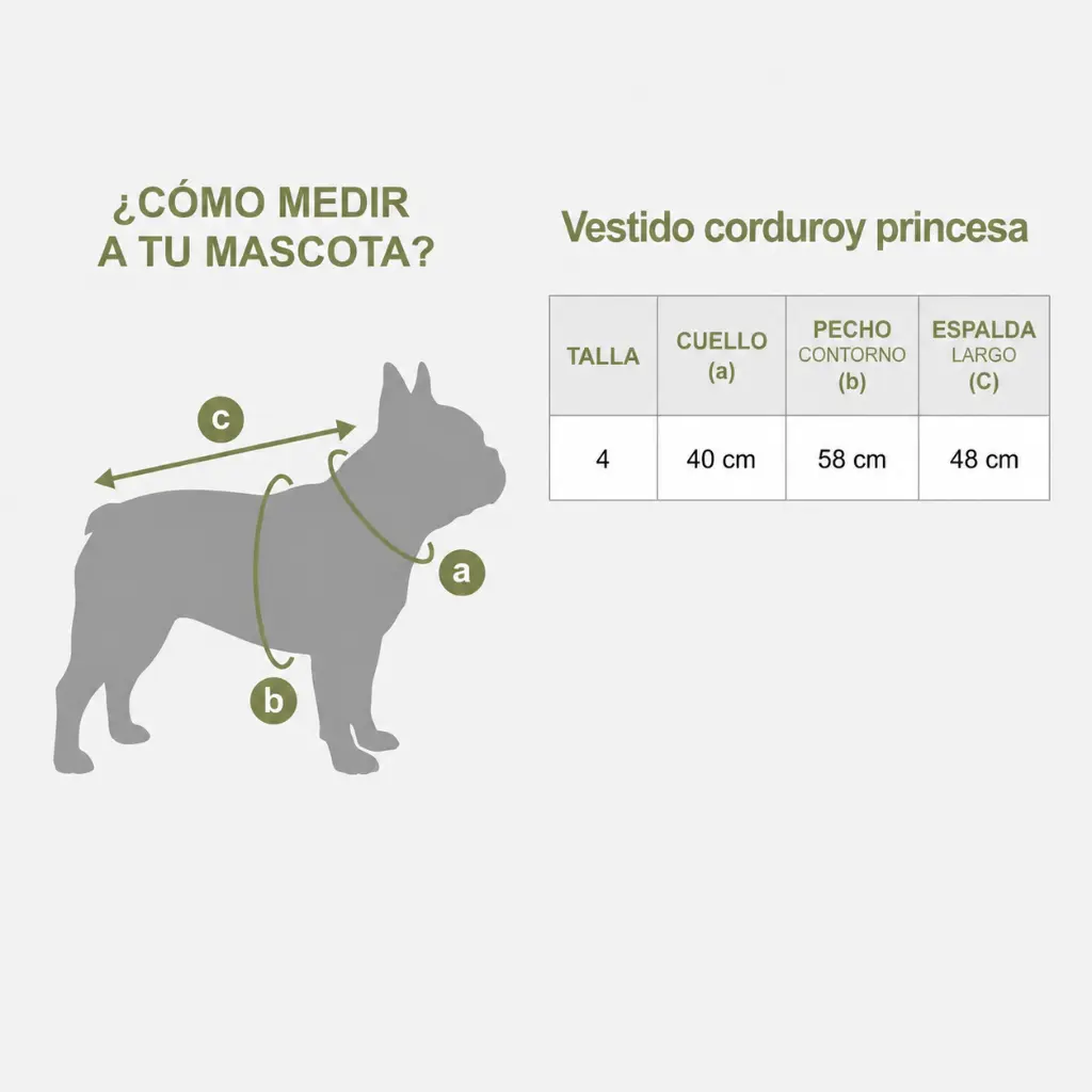Vestido corduroy princesa-Talla.webp