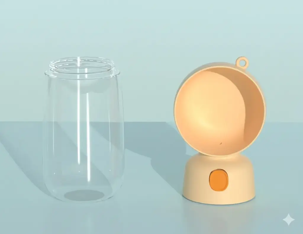 Bebedero acrilico cucharada