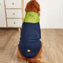 1PC Chaqueta de invierno para perros medianos/grandes - Lavable en máquina, tejido de poliéster knitted, abrigo grueso y cálido para Labrador, Rottweiler, Beagle