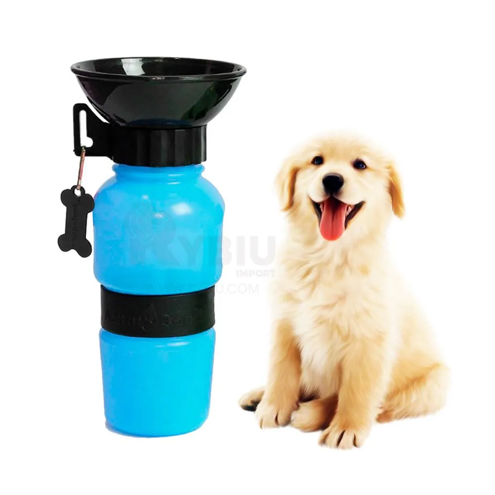 Bebedero de Mascotas Azul 