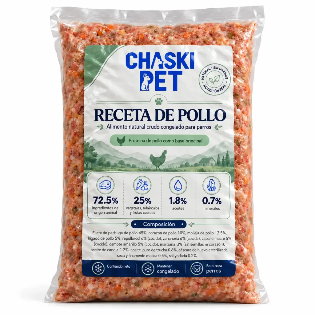 Dieta balanceada Pollo – Lista para cocinar