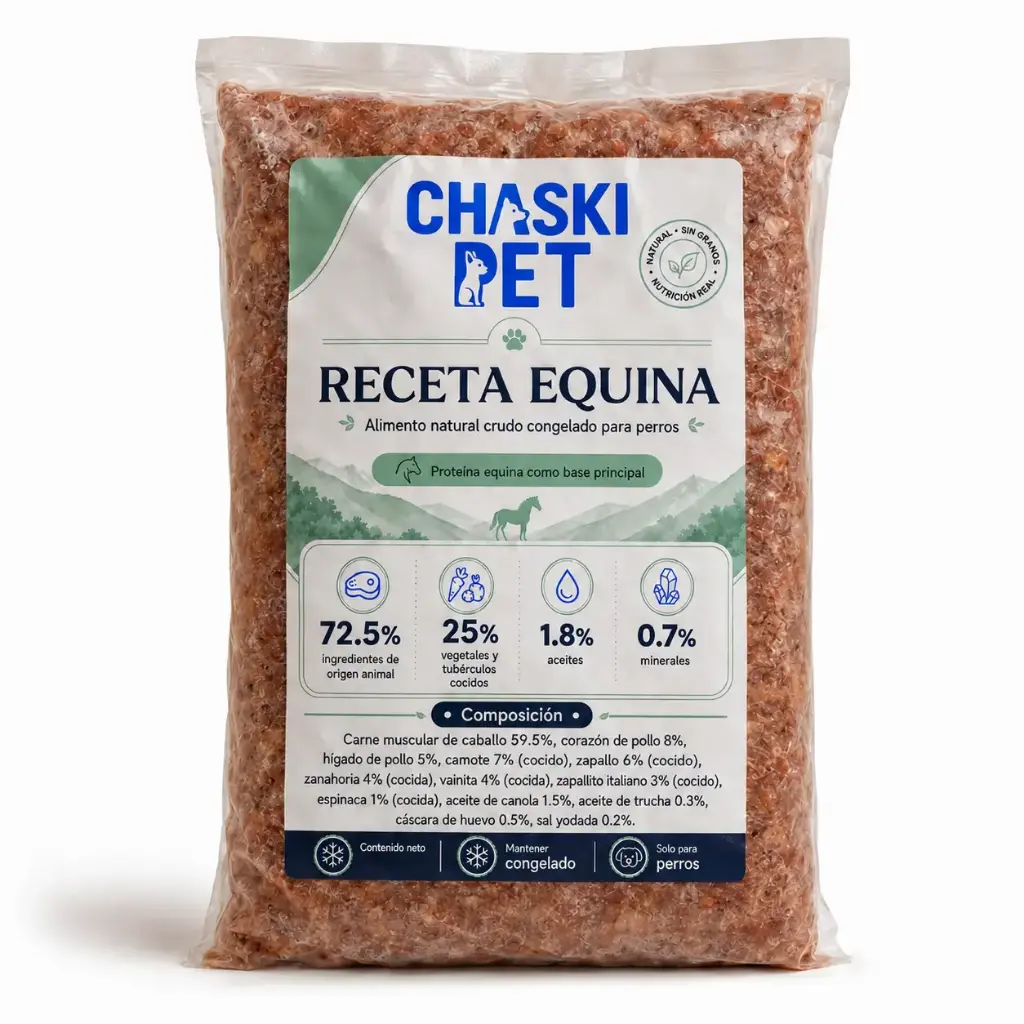 Dieta balanceada Equina – Lista para cocinar