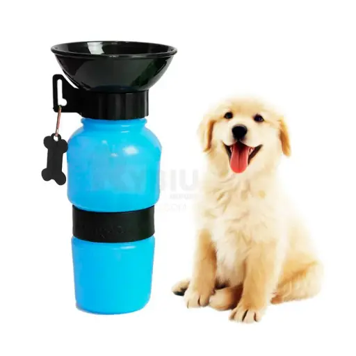Bebedero de Mascotas Azul 