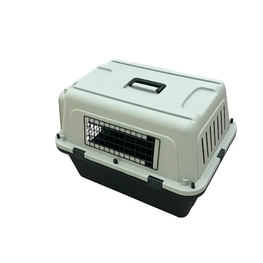Kennel para mascotas de 70 Litros. Medidas: 71 x 51 x 48 cm. Ideal para viajes en familia, cumplen los requisitos solicitados por el aeropuerto. Incluye bebedero, No incluye ruedas.