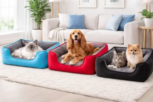 Camas cuadrado terciopelo